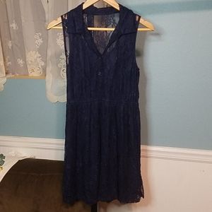 COPY - Wet Seal collared lace dress